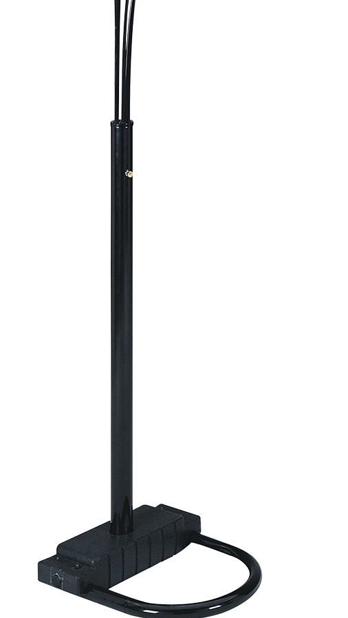 Sh Lighting 5 Adjustable Arm Arching Floor Lamp - Features A Dimmer Switch For Perfect Light Settings - 84&quot; Tall Great For Living Rooms, Bedrooms, Or Arching Over Couches (Black)