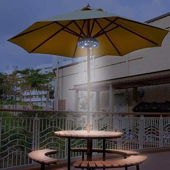 Vista Shops UFO 360 Patio Umbrella Light, 28 LED Ring, Plastic Material