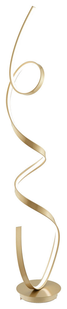 Finesse Decor Amsterdam Led Floor Lamp // Gold