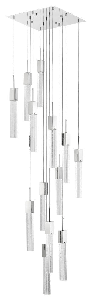 13-Lights Sparkling Night cylinder chandelier Adjustable(D0102HgEN4U)