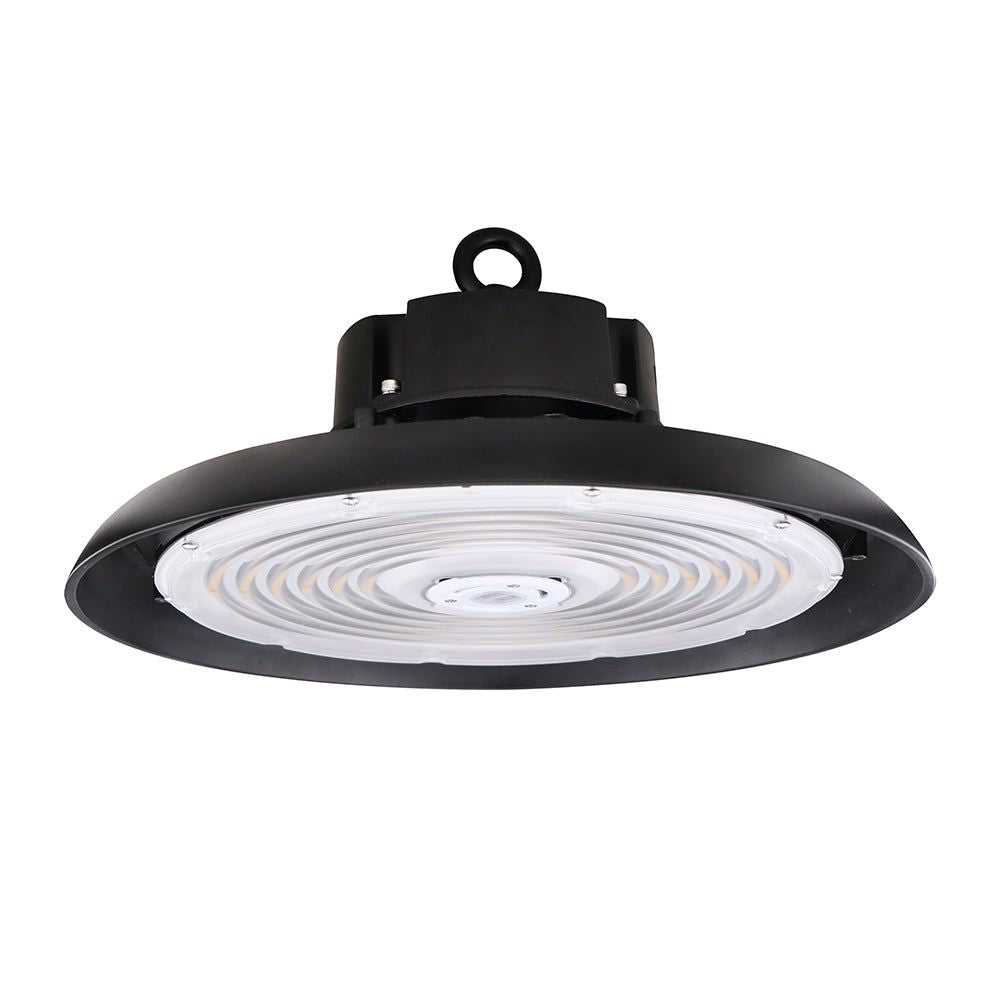 LED UFO Fixture  240Watt  35100Lumens  5000K  Black Housing  UL & DLc Listed  5 Years Warranty(D0102HgMH3g)