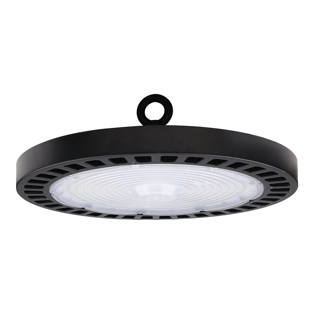 PEAK  LED Round High Bay  100 Watt  14500 Lumens  5000K  120-277V  Dimmable  Black Housing  IP65  UL & DLc Listed(D0102HgMH87)