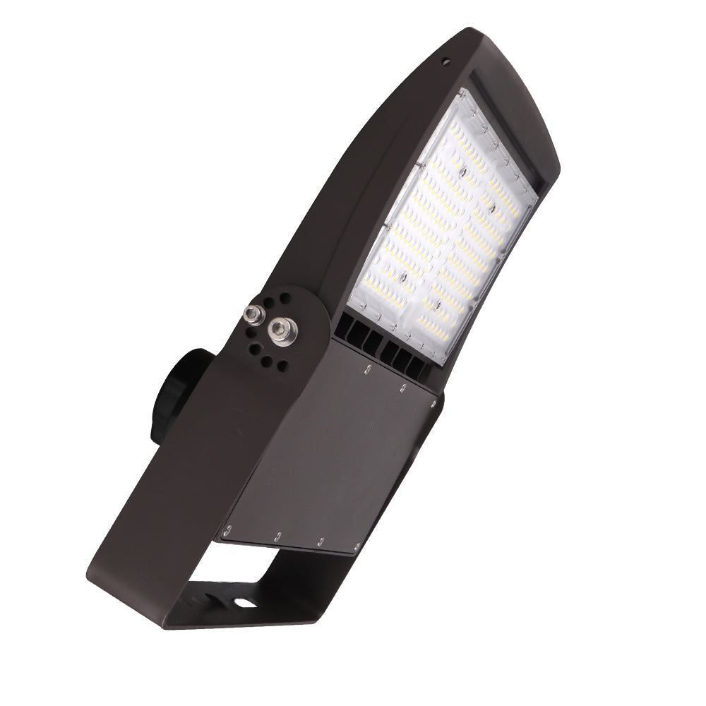 POLAR 2nd gEN  LED Flood Light  150 Watt  24000 Lumens  5000K  120V-277V  U-Bracket Mount  Bronze Housing  IP65  UL & DLc Listed