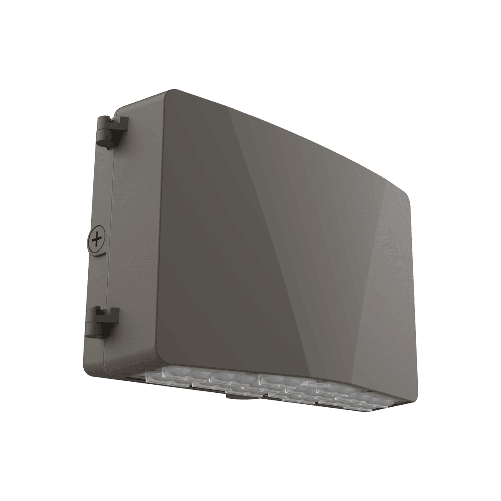 ZION  LED Full cut-off Wall Pack  Adjustable Watt 100W80W60W  11000 Lumens  Adjustable ccT 3000K4000K5000K  120V-277V  Built In 