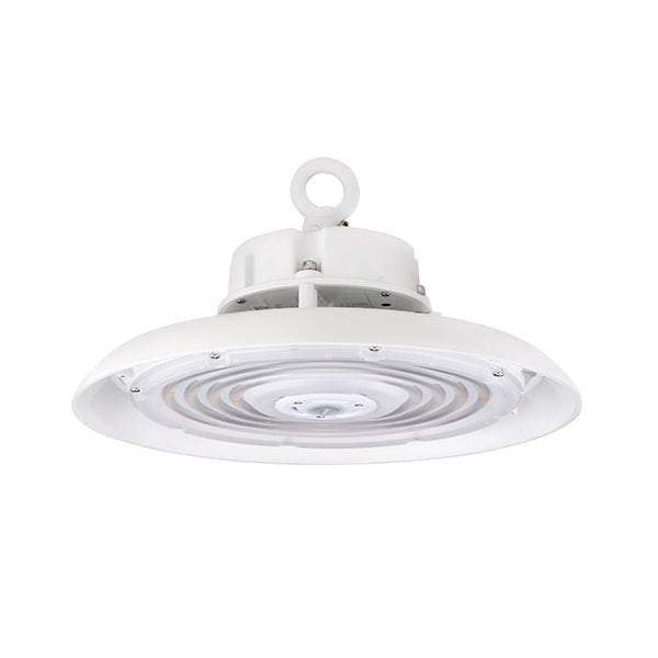 LED UFO Fixture  150Watt  21900Lumens  5000K  White Housing  UL & DLc Listed  5 Years Warranty(D0102HgMHNW)