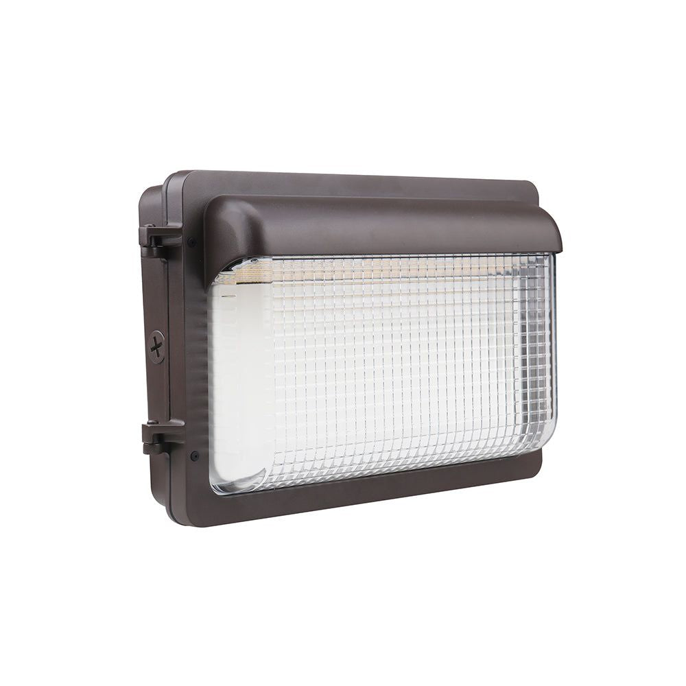 ZION 2nd gEN  LED Wall Pack  Adjustable Watt 30W40W60W  8100 Lumens  Adjustable ccT 3000K4000K5000K  120V-277V  Built-in Photoce