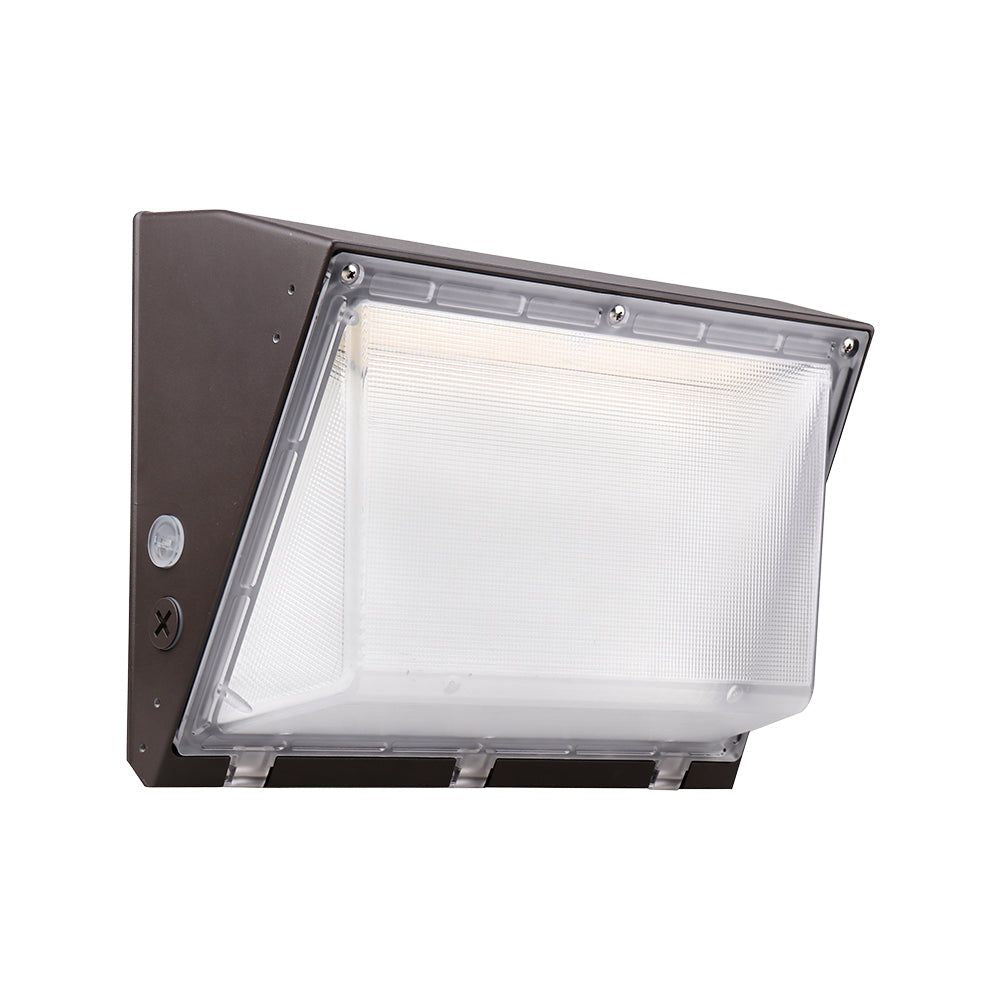 KENT  LED Wall Pack  Adj Watt 40W50W60W  8093 Lumens  5000K  120V-277V  Bronze Housing  IP65  UL & DLc Listed(D0102HgMHUU)