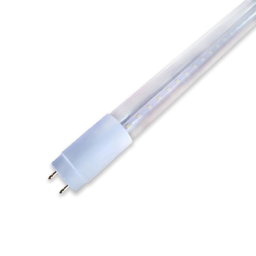 LED T8 Tube Light BELL Series | 8ft | Type B | Double Ended Power | 42Watt | 5460Lumens | 6500K | Clear Lens | Pack of 20(D0102H