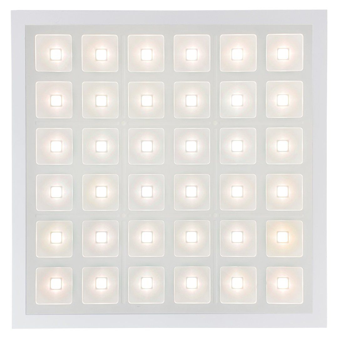 LED Designer Troffers | 2 X 2 | 40 Watt | 5000 Lumens | 4000K | ETL Listed | Pack of 6(D0102HP6U8V.)