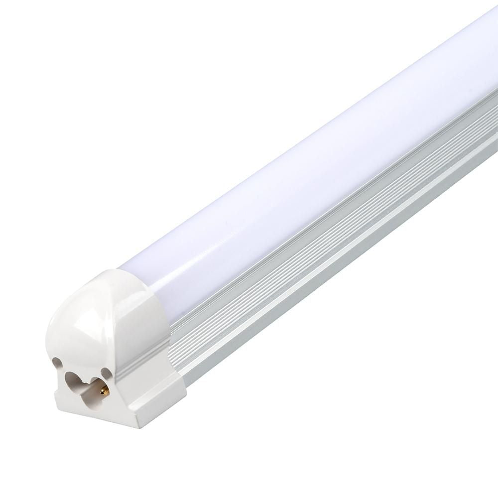 LED Linkable Integrated Tube Light Yonah Series | 4ft | 30Watt | 4200Lumens | 6500K | Striped Lens | Pack of 4(D0102HP6UF7.)