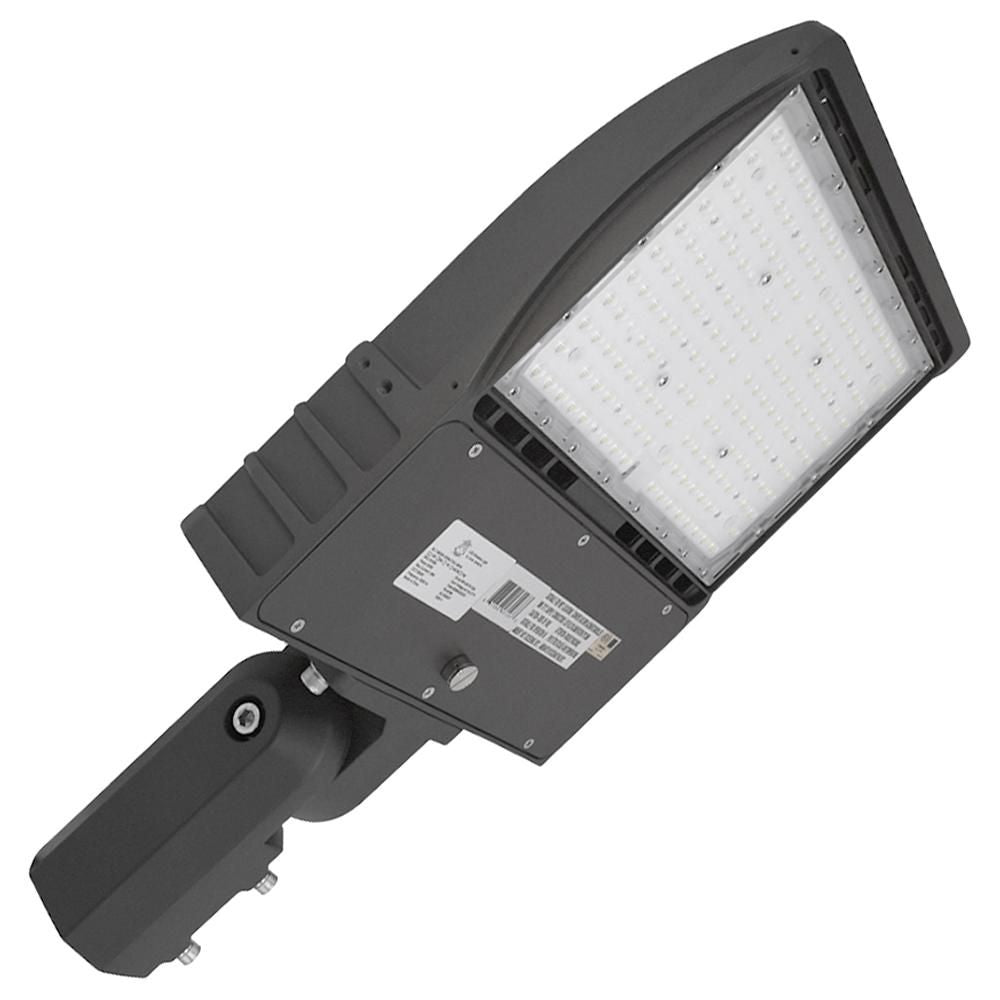 LED Area Light | Street Light | Led Parking Lot light | 100 Watt | 13200Lm | 5000K | Slip Fitter Mount | Black housing | UL & DL