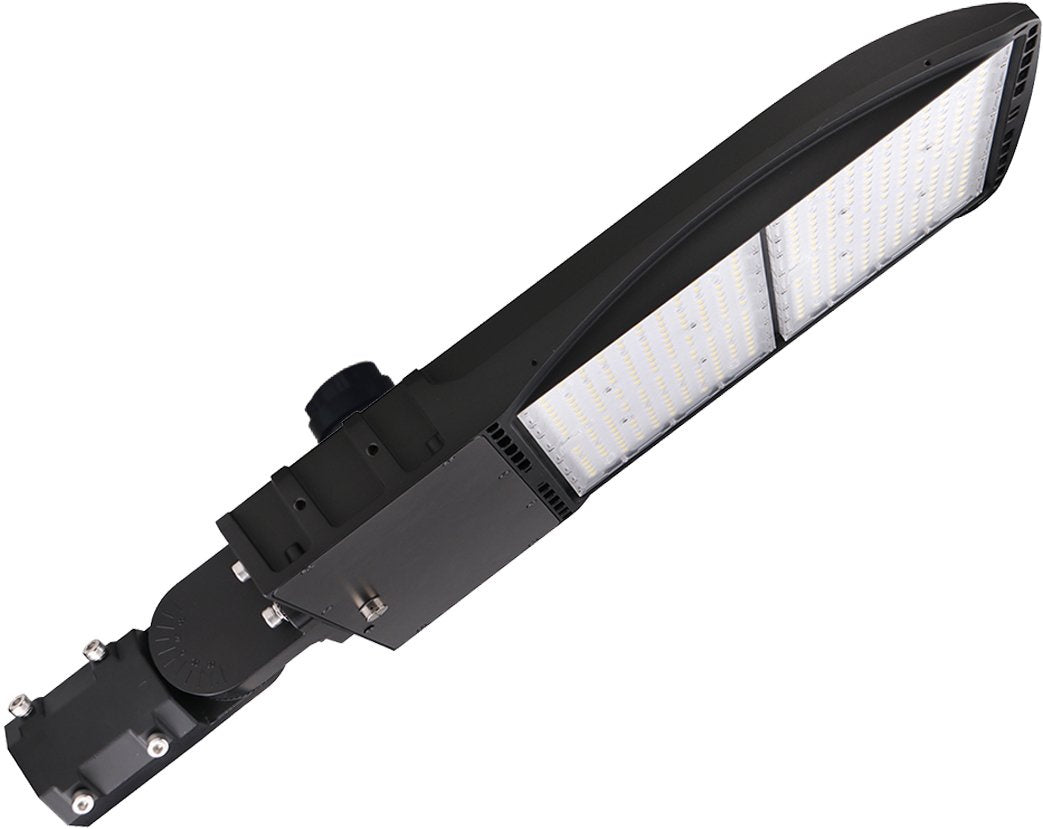 LED Area Light | 300 Watt | 39600 Lumens | 5000K | Slip Fitter | Black Housing | Led Parking Lot Light | Led Street Light UL & D
