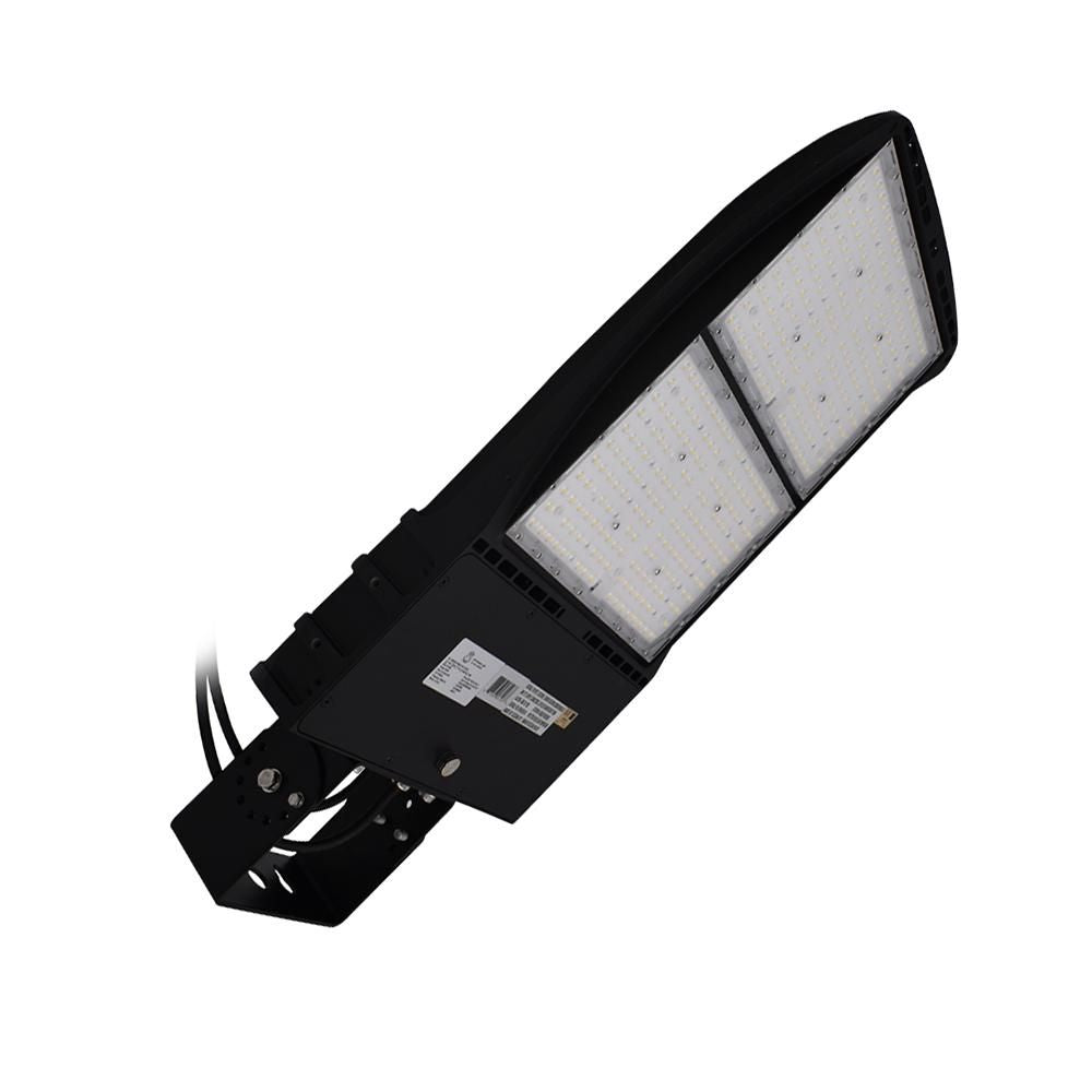 LED Area Light | 300 Watt | 39600 Lumens | 5000K | Yoke Mount | Black Housing | Led Parking Lot Light | Led Street Light UL & DL