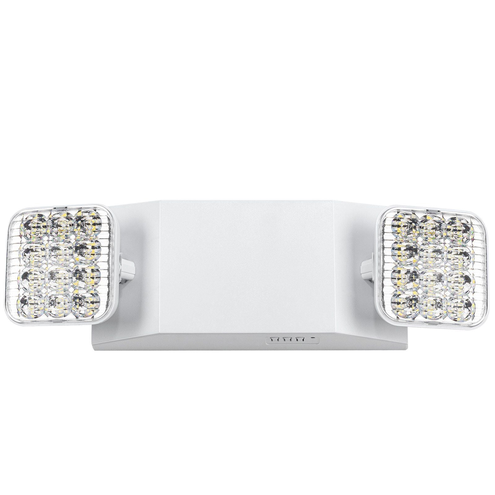 Vevor 6 Pack LED Emergency Exit Lights Commercial Wall Ceiling Mount with Battery Backup