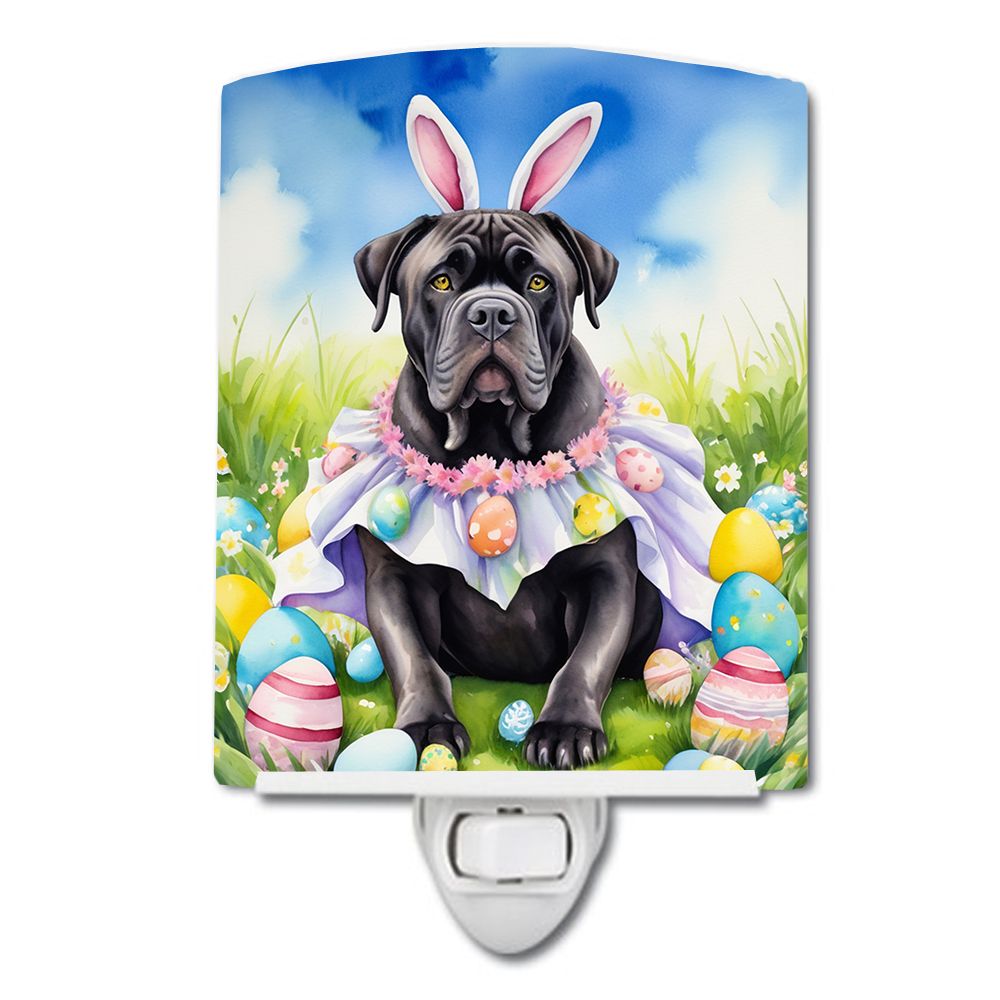 NEW Cane Corso Easter Egg Hunt Ceramic Night Light Compact, UL-Certified, Ideal for Bedroom, Bathroom, Nursery, Hallway, Kitchen