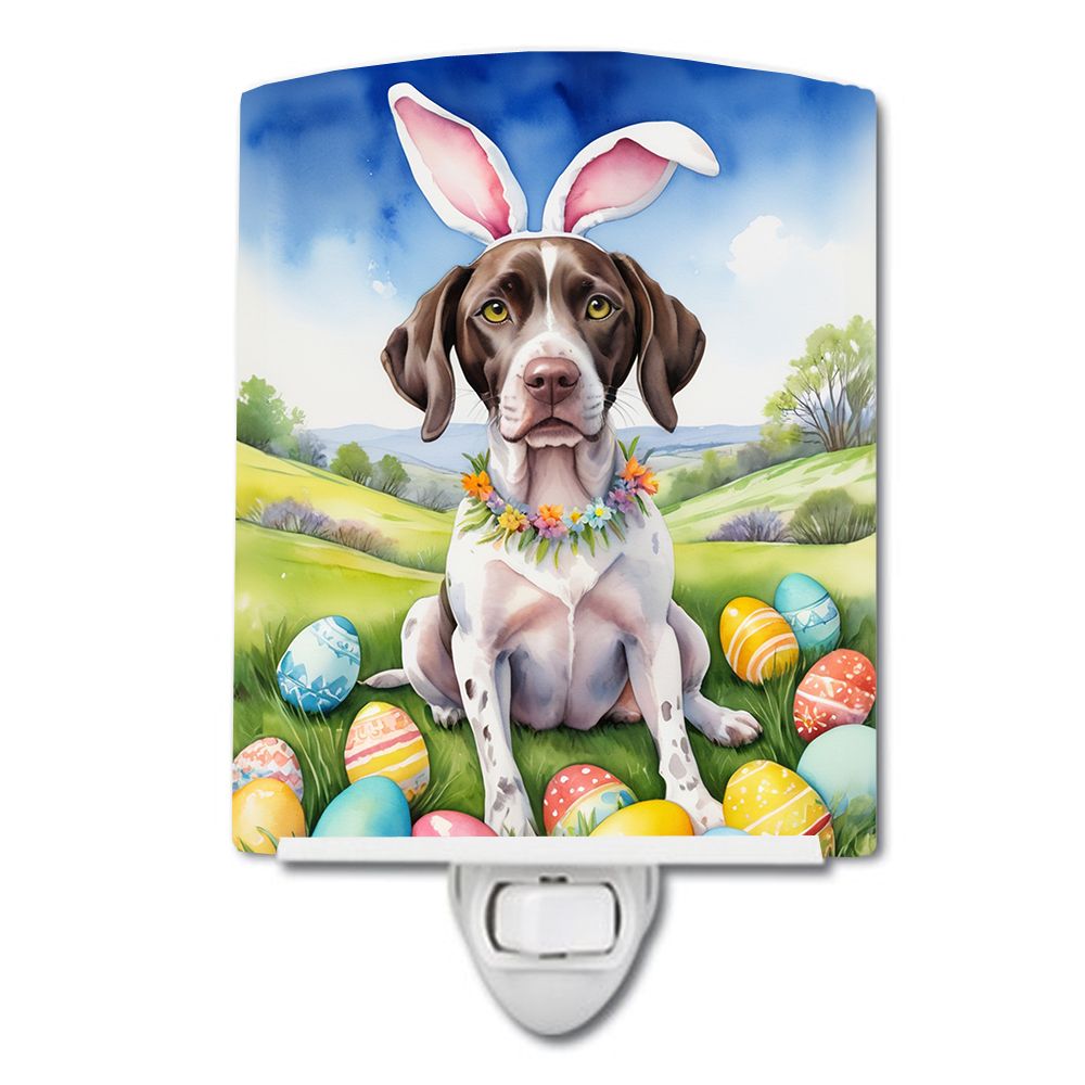 NEW Pointer Easter Egg Hunt Ceramic Night Light Compact, UL-Certified, Ideal for Bedroom, Bathroom, Nursery, Hallway, Kitchen, 6