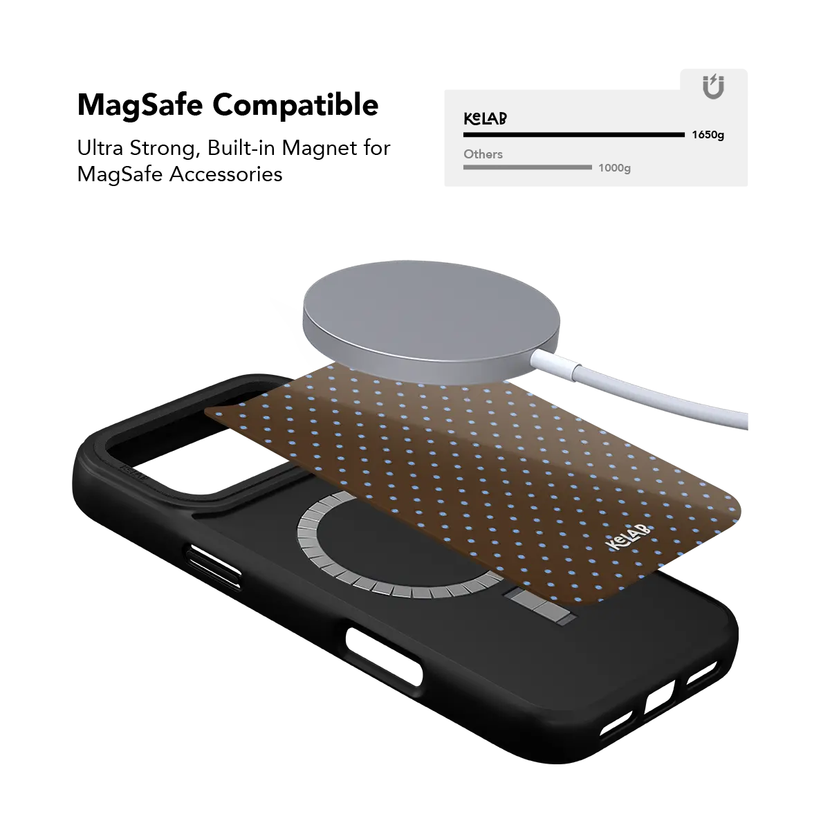 Blueberry Espresso | Brown Polka Dot iPhone Case
