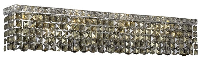 Elegant Lighting 2033W36c-gT-Rc 36 L x 45 W x 625 H in Maxim collection Wall Sconce - Royal cut- chrome Finish