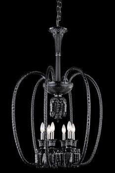 Elegant Lighting 9104D10Db-Gt/Rc Pendant, Dark Bronze