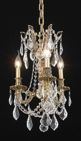 Elegant Lighting 9203D13Fg/Rc Royal Cut Crystal, 13&quot; X 18&quot;