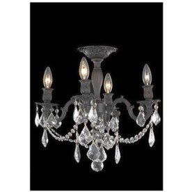 Elegant Lighting 9204F17Db-Gt/Rc Royal Cut Crystal