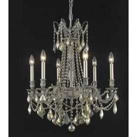 Elegant Lighting 9206D23Db-Gt/Rc Royal Cut Crystal, 23&quot; X 26&quot;