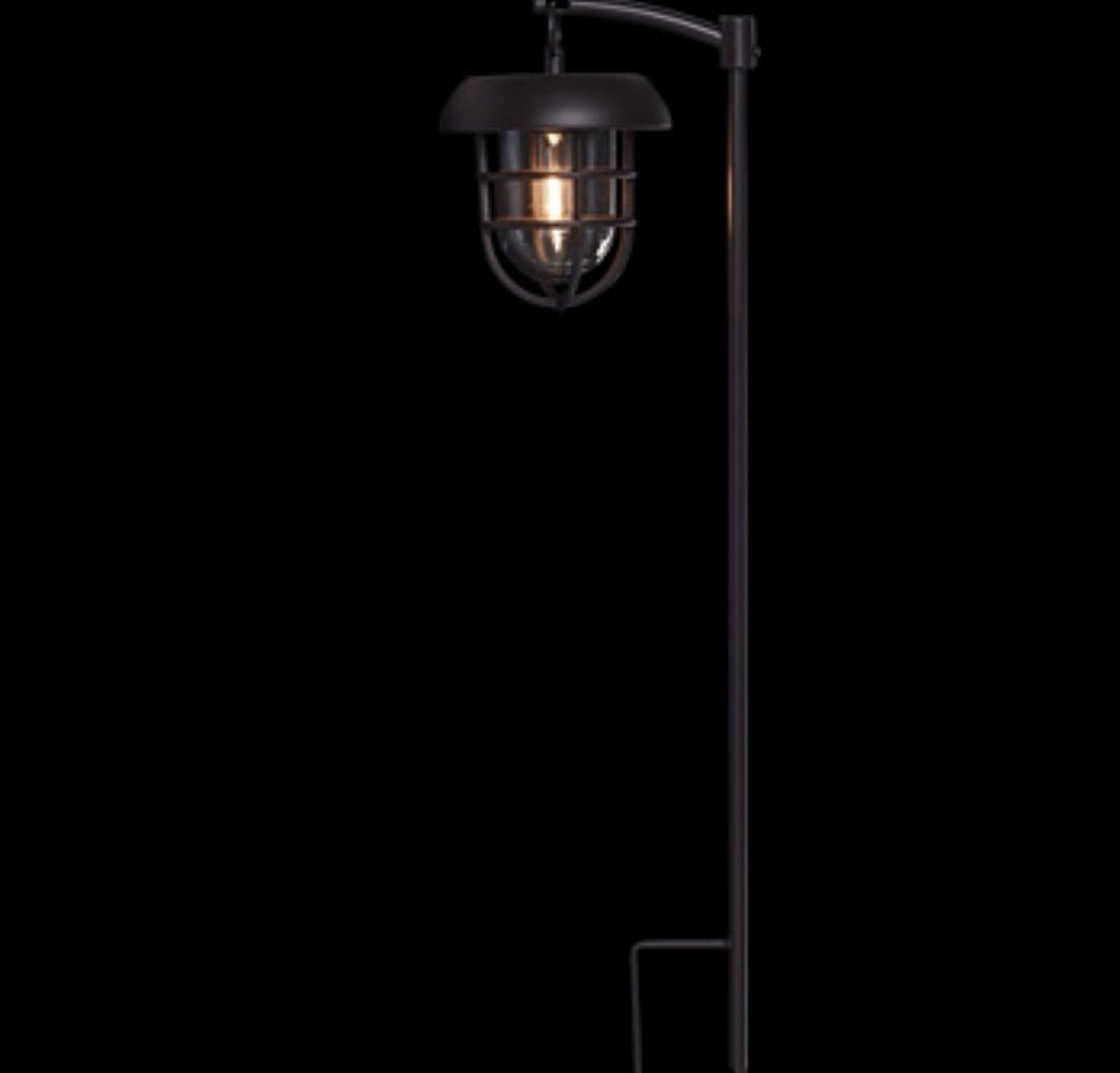 Energizer LED Solar Hanging Lights Shepherds Hook Metal Pole (Set of 4)