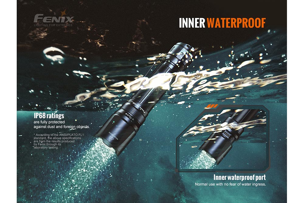 Fenix TK20R V2.0 Rechargeable Flashlight | 3000 lumens