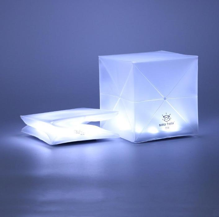 Helix Hybrid – Warm and Bright – Collapsible Solar Light