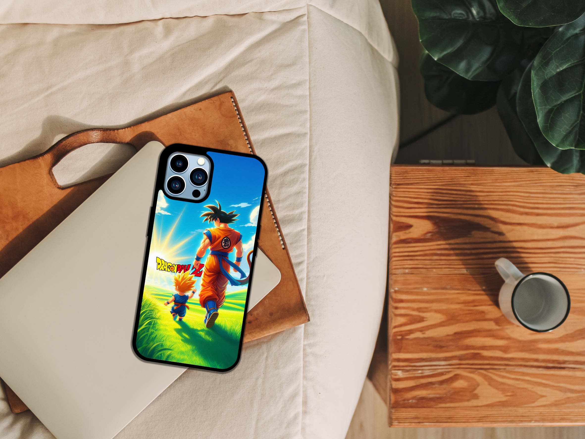 Goku and Gohan Super Saiyan Phone Case