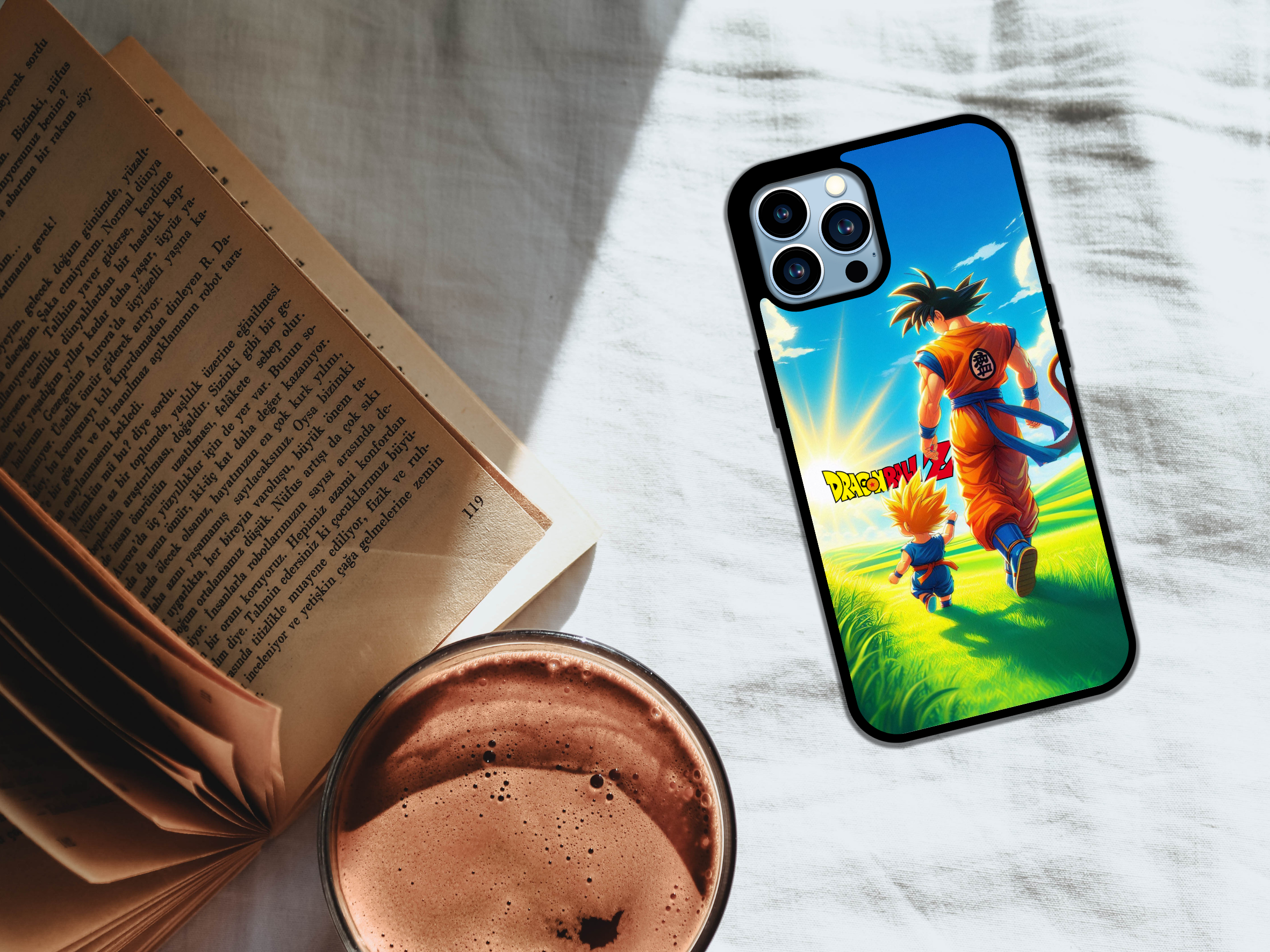 Goku and Gohan Super Saiyan Phone Case