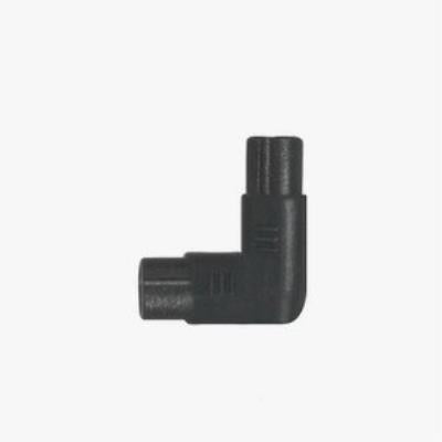 Jesco Lighting S601-L-CONN Hard Left Connector, Black Finish, Plastic Material