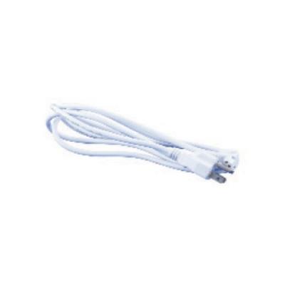 Jesco Lighting SG-PCL Right Angle Power Cord, 72in, 3-Prong Plug, White Finish
