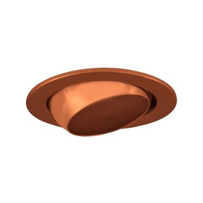 Jesco Lighting TM205AB Adjustable Eyeball Recessed Light, 2-Inch, Aluminum, Antique Bronze Finish, Diameter: 5in, Height: 1in
