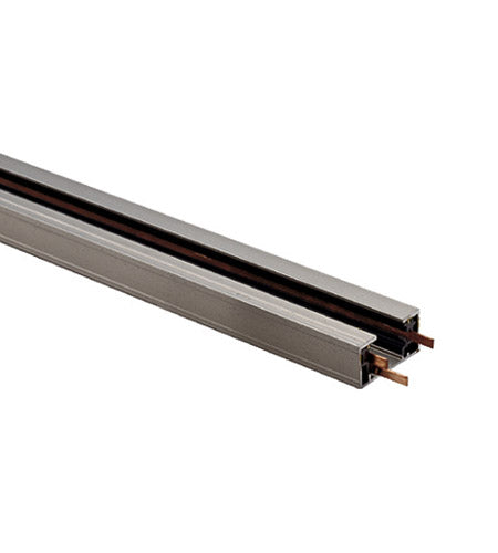 Jesco Lighting H-system Track Light - Satin Nickel, 2ft, Model HTR2S, Glass Material