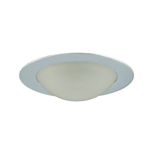 Jesco Lighting TM315CH Low Voltage Recessed Light, 3-Inch Aperture, Frosted Opal Dome, Chrome Finish, Diameter: 4-1/4in