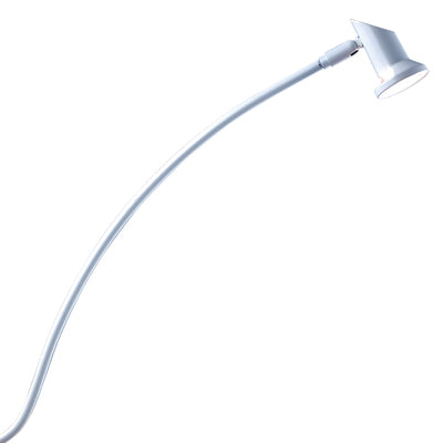 Jesco Lighting Low Voltage Series 111 Fixture with 18in Steel Arm, Alloy Steel, White, Model JESC4482
