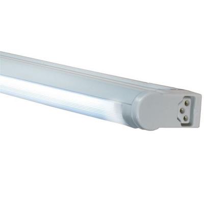 Jesco Lighting SG5A-8/35-SV T5 Light Fixture, 8W, 3500K, Silver Finish, 12.5in Length x 0.875in