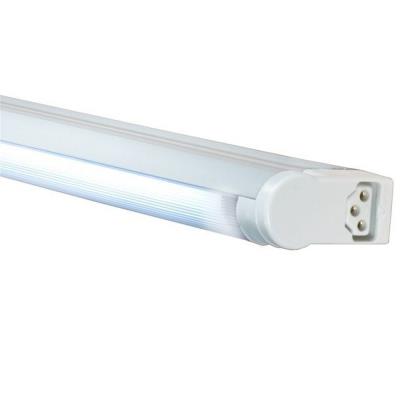 Jesco Lighting SG5A-8/35-WH Adjustable 8W T5 Light Fixture, 12.5" Length, Acrylic, 3500K Color, White Finish
