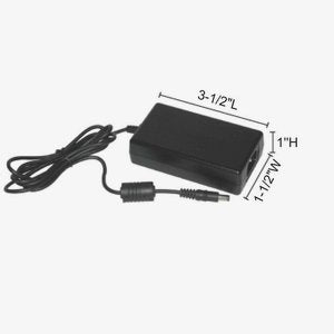 Jesco Lighting DL-PS-30/12 12V 30W DC Desktop Power Supply LED Driver, Plastic, Black Finish