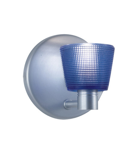 Jesco Lighting WS293-BU 1-Light Wall Sconce, Metal, 40 Watt, Blue