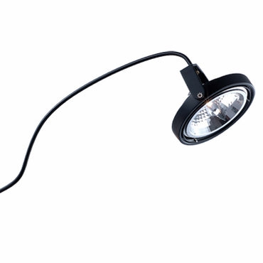 Jesco Lighting Low Voltage Series 153 Steel Arm 18 in. Black ALCR153-BKBK
