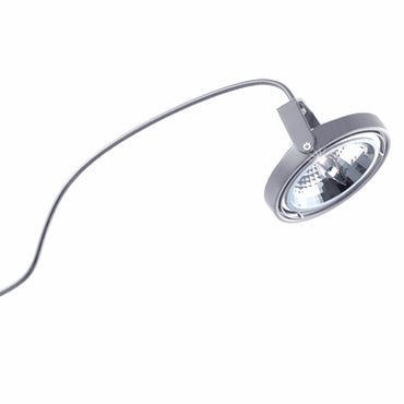 Jesco Lighting ALCR153-STST Low Voltage Spot Light, Alloy Steel, 18 in Arm, Satin Chrome