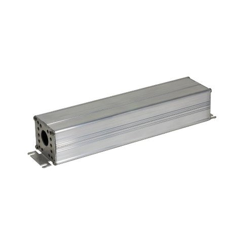 Jesco Lighting 12V 60W Hardwire Power Supply Junction Box, Aluminum Enclosure, Model DL-PS-60/12-JBA