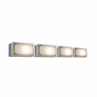 Jesco Lighting WS307H-4BI 4-Light Wall Sconce, Birch, Metal, 120V, 100W