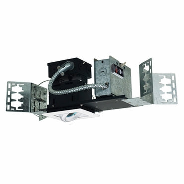 Jesco Lighting MMG1650-1EAW Mini Modulinear 50W MR16 Light, 17.375in x 3.375in x 6in, White Interior with White