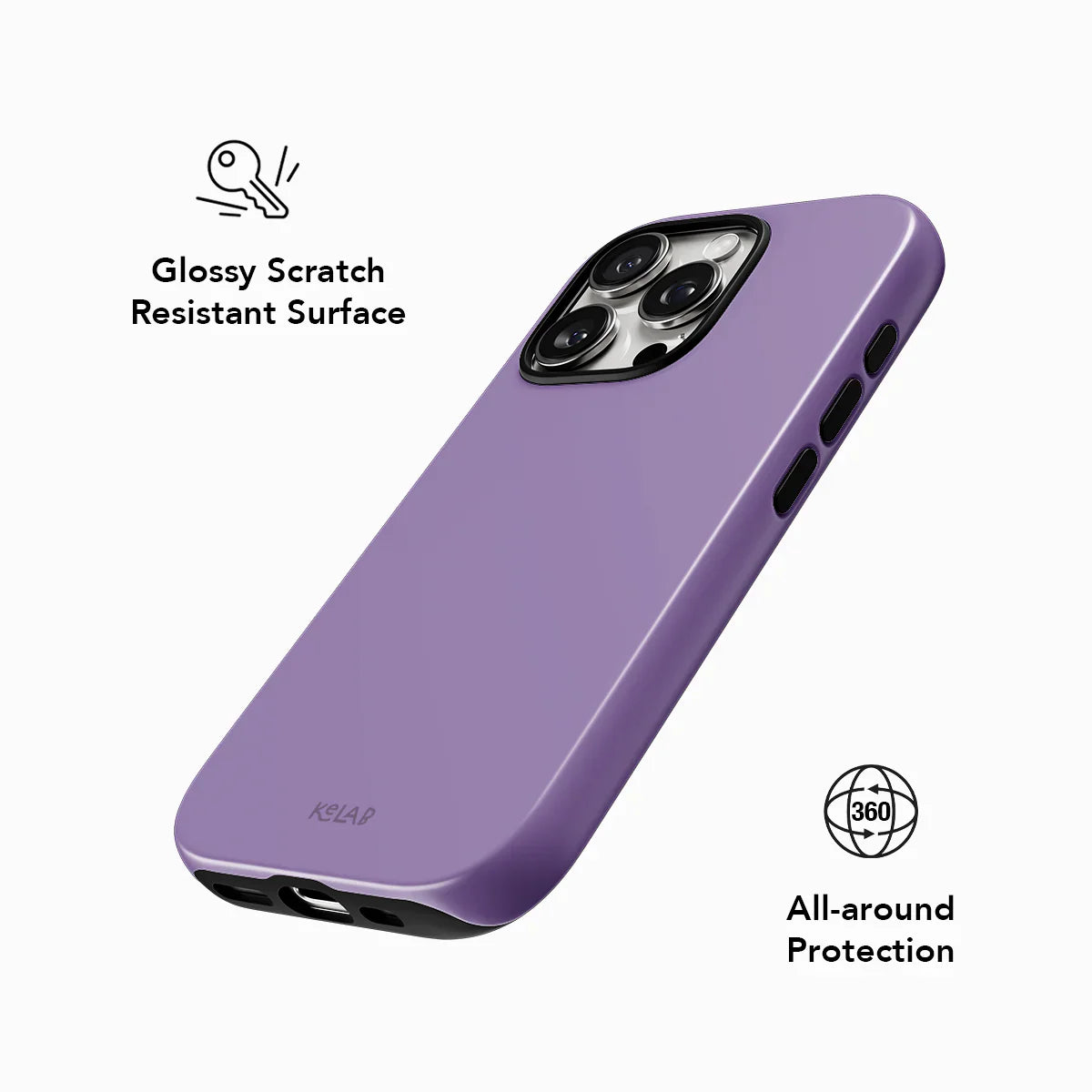 Lavender | Solid Purple Phone Case