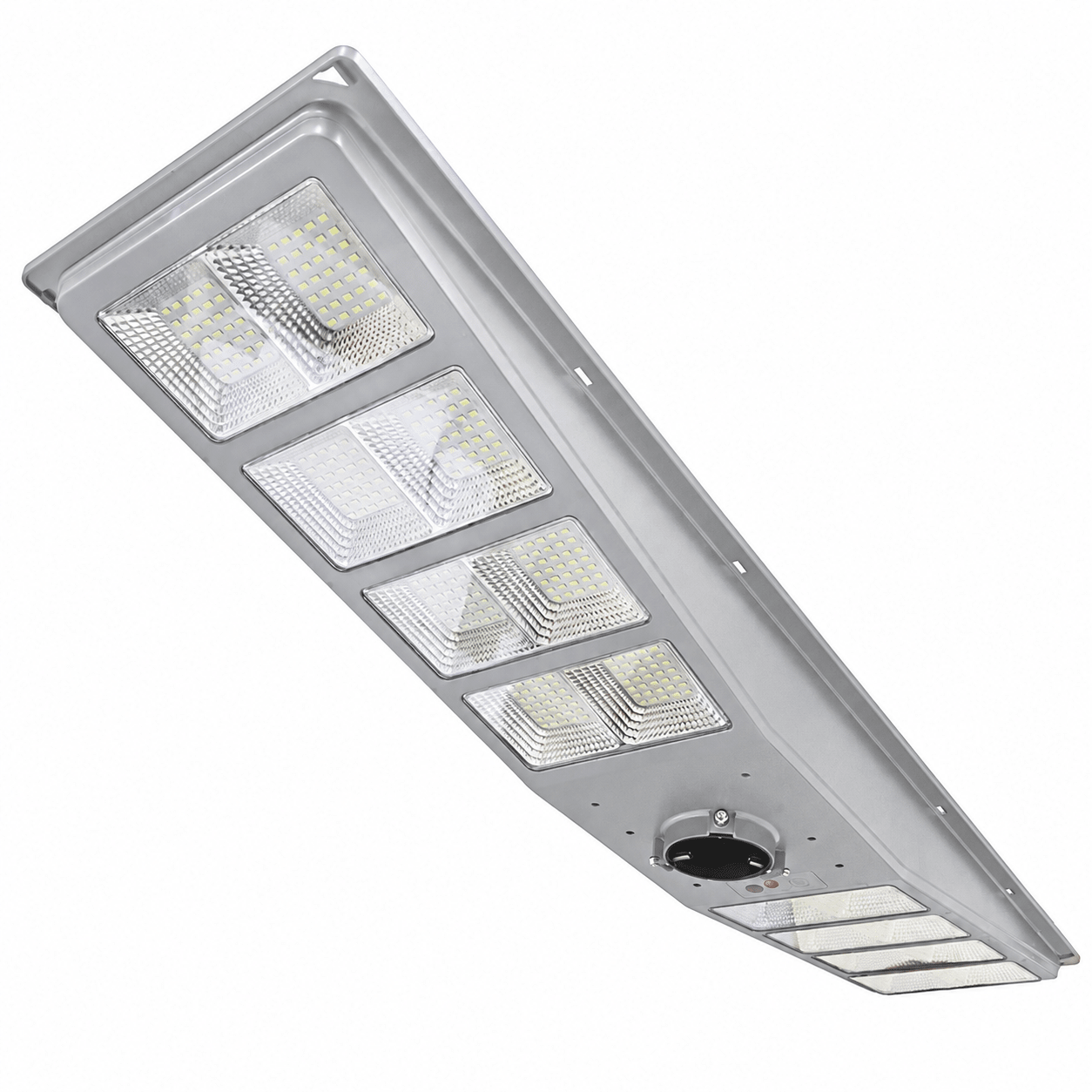 LumenX 9000W Double-Sided Solar Street Light – 560 LED, Motion Sensor, Dusk-to-Dawn, IP65