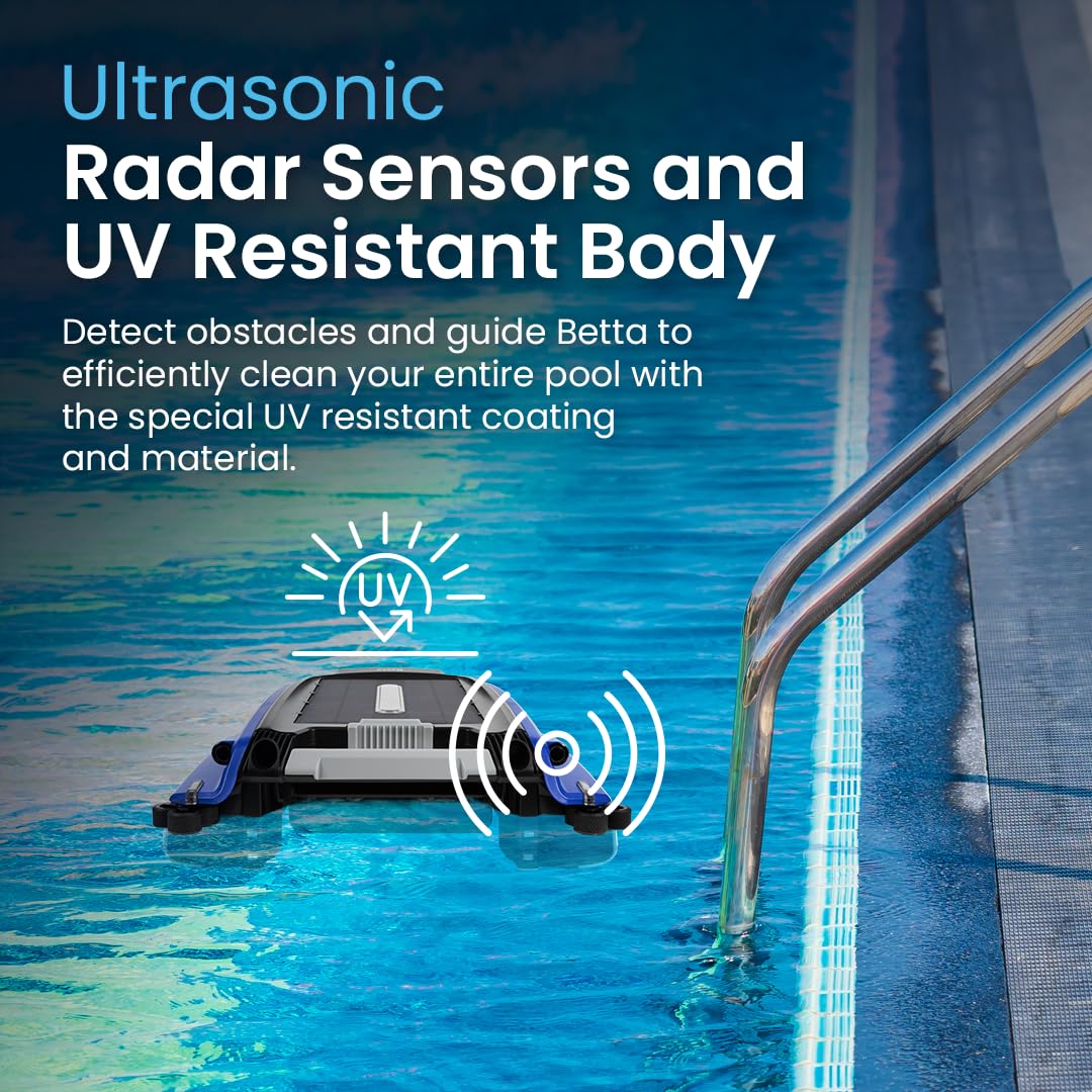 LumenX SE Solar Powered Automatic Robotic Pool Surface Skimmer Cleaner with 24/7 Continuous Cleaning Battery Power and Re-Engineered Twin Salt Chlorine Tolerant Motors