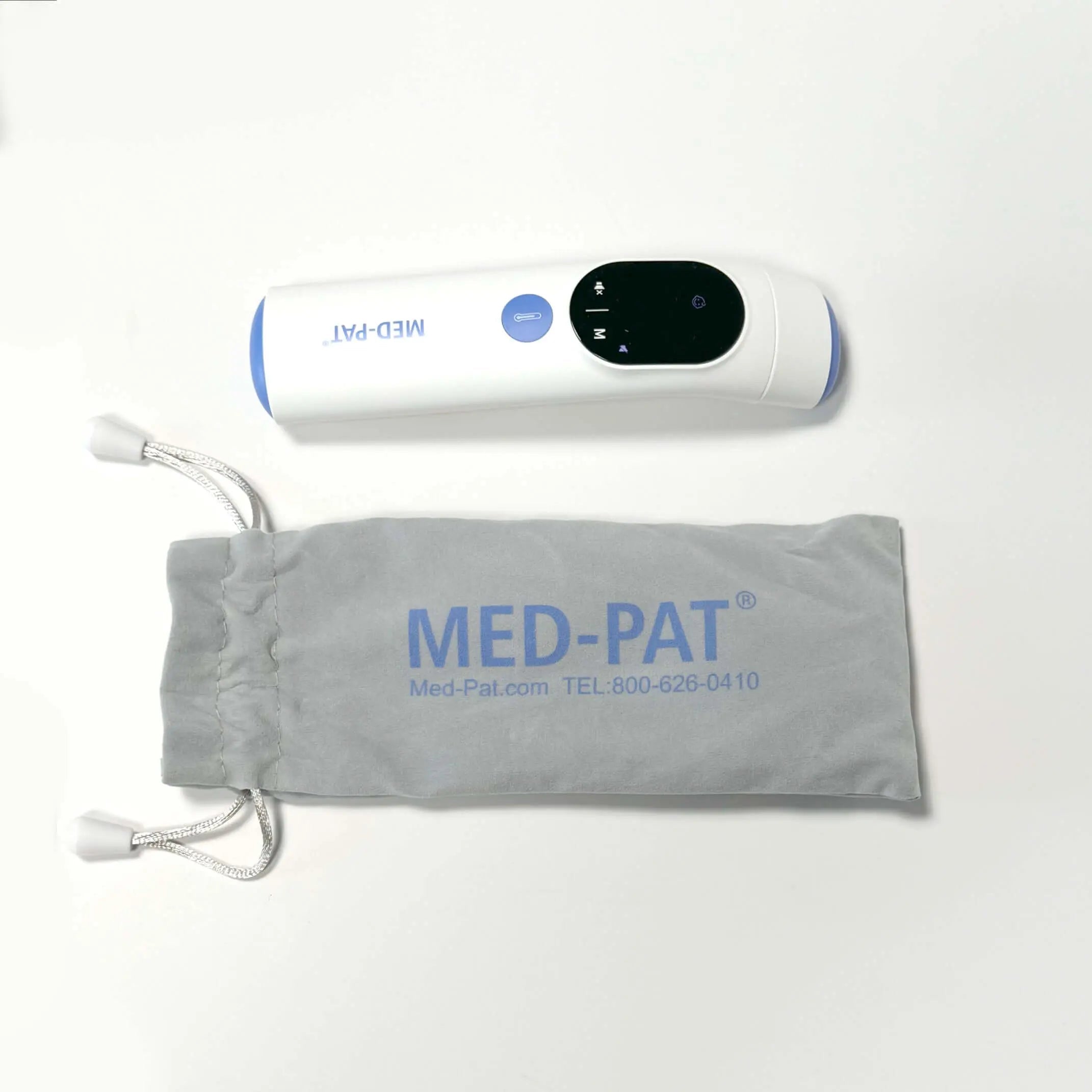 Med-Pat TH-1 Digital Infrared Thermometer – 4-in-1 Ear & Forehead | FDA Cleared